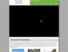 Tablet Screenshot of gei-engineering.com